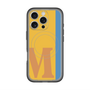 スリムプロテクションプレミアムケース with MagSafe［ オリジナル - initial color line - M orange ］
