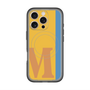 スリムプロテクションプレミアムケース with MagSafe［ オリジナル - initial color line - M orange ］