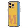 スリムプロテクションプレミアムケース with MagSafe［ オリジナル - initial color line - M orange ］
