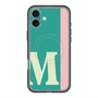 スリムプロテクションプレミアムケース with MagSafe［ オリジナル - initial color line - M green ］