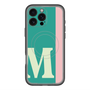 スリムプロテクションプレミアムケース with MagSafe［ オリジナル - initial color line - M green ］