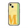スリムプロテクションプレミアムケース with MagSafe［ オリジナル - initial color line - M yellow ］