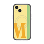スリムプロテクションプレミアムケース with MagSafe［ オリジナル - initial color line - M yellow ］