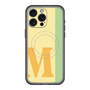 スリムプロテクションプレミアムケース with MagSafe［ オリジナル - initial color line - M yellow ］