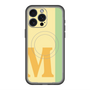 スリムプロテクションプレミアムケース with MagSafe［ オリジナル - initial color line - M yellow ］