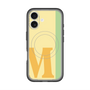 スリムプロテクションプレミアムケース with MagSafe［ オリジナル - initial color line - M yellow ］