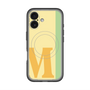 スリムプロテクションプレミアムケース with MagSafe［ オリジナル - initial color line - M yellow ］