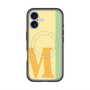 スリムプロテクションプレミアムケース with MagSafe［ オリジナル - initial color line - M yellow ］