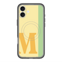 スリムプロテクションプレミアムケース with MagSafe［ オリジナル - initial color line - M yellow ］