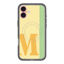 スリムプロテクションプレミアムケース with MagSafe［ オリジナル - initial color line - M yellow ］
