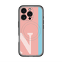 スリムプロテクションプレミアムケース with MagSafe［ オリジナル - initial color line - N pink ］