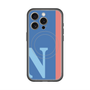 スリムプロテクションプレミアムケース with MagSafe［ オリジナル - initial color line - N blue ］