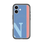 スリムプロテクションプレミアムケース with MagSafe［ オリジナル - initial color line - N blue ］