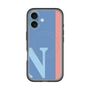 スリムプロテクションプレミアムケース with MagSafe［ オリジナル - initial color line - N blue ］