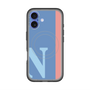 スリムプロテクションプレミアムケース with MagSafe［ オリジナル - initial color line - N blue ］