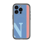 スリムプロテクションプレミアムケース with MagSafe［ オリジナル - initial color line - N blue ］