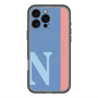 スリムプロテクションプレミアムケース with MagSafe［ オリジナル - initial color line - N blue ］