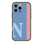スリムプロテクションプレミアムケース with MagSafe［ オリジナル - initial color line - N blue ］