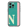 スリムプロテクションプレミアムケース with MagSafe［ オリジナル - initial color line - N green ］