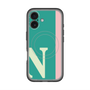 スリムプロテクションプレミアムケース with MagSafe［ オリジナル - initial color line - N green ］