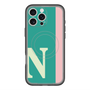 スリムプロテクションプレミアムケース with MagSafe［ オリジナル - initial color line - N green ］