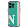 スリムプロテクションプレミアムケース with MagSafe［ オリジナル - initial color line - N green ］
