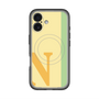 スリムプロテクションプレミアムケース with MagSafe［ オリジナル - initial color line - N yellow ］