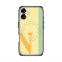 スリムプロテクションプレミアムケース with MagSafe［ オリジナル - initial color line - N yellow ］