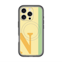スリムプロテクションプレミアムケース with MagSafe［ オリジナル - initial color line - N yellow ］