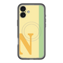 スリムプロテクションプレミアムケース with MagSafe［ オリジナル - initial color line - N yellow ］