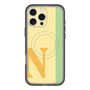 スリムプロテクションプレミアムケース with MagSafe［ オリジナル - initial color line - N yellow ］