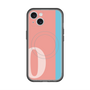 スリムプロテクションプレミアムケース with MagSafe［ オリジナル - initial color line - O pink ］
