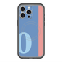 スリムプロテクションプレミアムケース with MagSafe［ オリジナル - initial color line - O blue ］