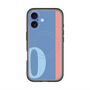 スリムプロテクションプレミアムケース with MagSafe［ オリジナル - initial color line - O blue ］