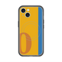 スリムプロテクションプレミアムケース with MagSafe［ オリジナル - initial color line - O orange ］