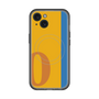 スリムプロテクションプレミアムケース with MagSafe［ オリジナル - initial color line - O orange ］