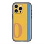 スリムプロテクションプレミアムケース with MagSafe［ オリジナル - initial color line - O orange ］
