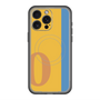 スリムプロテクションプレミアムケース with MagSafe［ オリジナル - initial color line - O orange ］