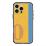 スリムプロテクションプレミアムケース with MagSafe［ オリジナル - initial color line - O orange ］