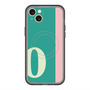 スリムプロテクションプレミアムケース with MagSafe［ オリジナル - initial color line - O green ］