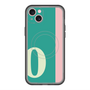 スリムプロテクションプレミアムケース with MagSafe［ オリジナル - initial color line - O green ］