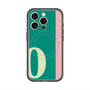 スリムプロテクションプレミアムケース with MagSafe［ オリジナル - initial color line - O green ］