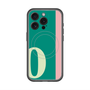 スリムプロテクションプレミアムケース with MagSafe［ オリジナル - initial color line - O green ］