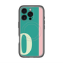 スリムプロテクションプレミアムケース with MagSafe［ オリジナル - initial color line - O green ］