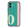 スリムプロテクションプレミアムケース with MagSafe［ オリジナル - initial color line - O green ］