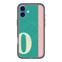 スリムプロテクションプレミアムケース with MagSafe［ オリジナル - initial color line - O green ］