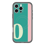 スリムプロテクションプレミアムケース with MagSafe［ オリジナル - initial color line - O green ］