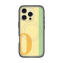 スリムプロテクションプレミアムケース with MagSafe［ オリジナル - initial color line - O yellow ］