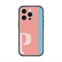スリムプロテクションプレミアムケース with MagSafe［ オリジナル - initial color line - P pink ］