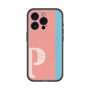 スリムプロテクションプレミアムケース with MagSafe［ オリジナル - initial color line - P pink ］